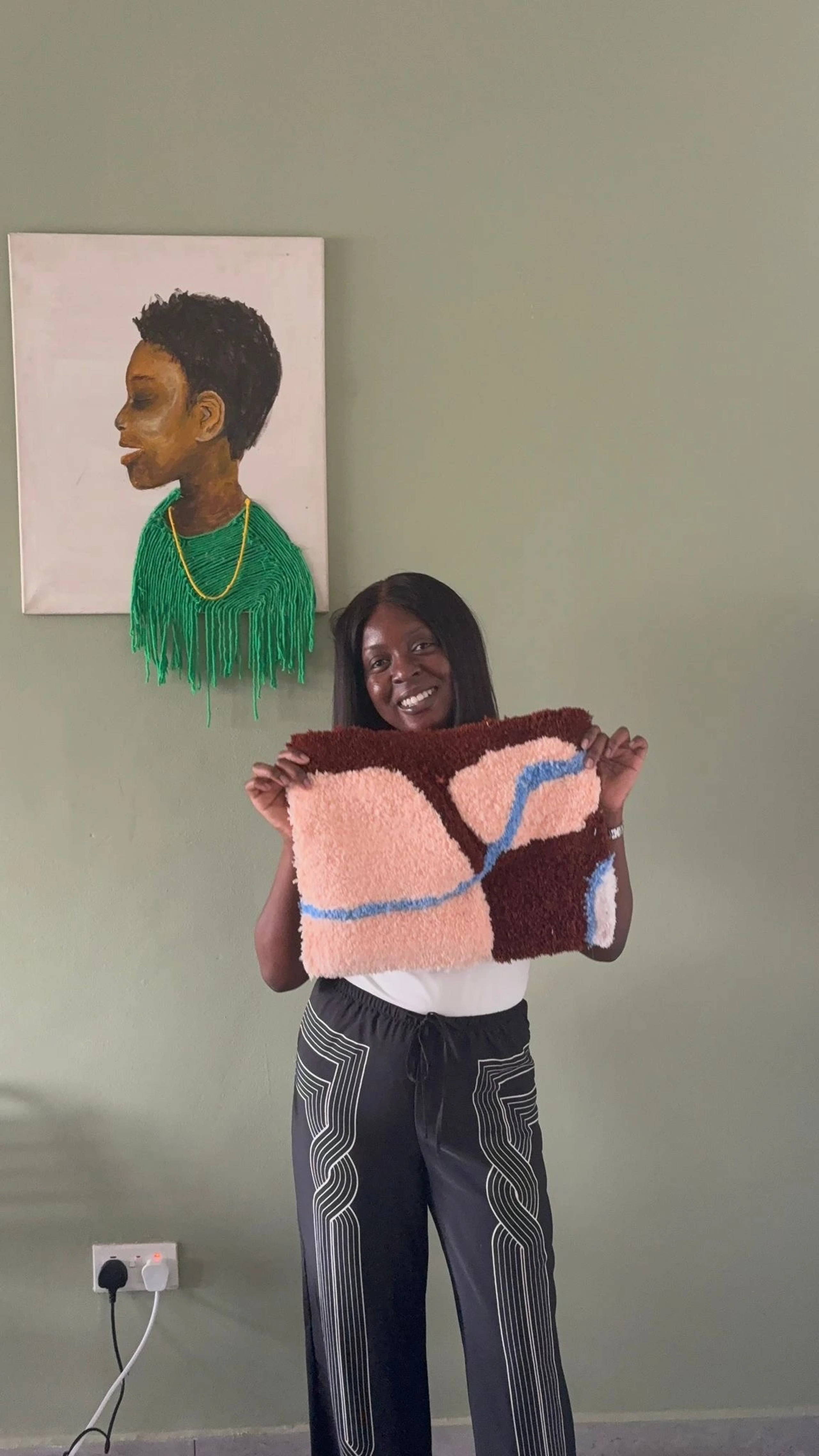 Tufting Workshop with Yarn and Frame in Accra, East Legon -Accra - Image 2