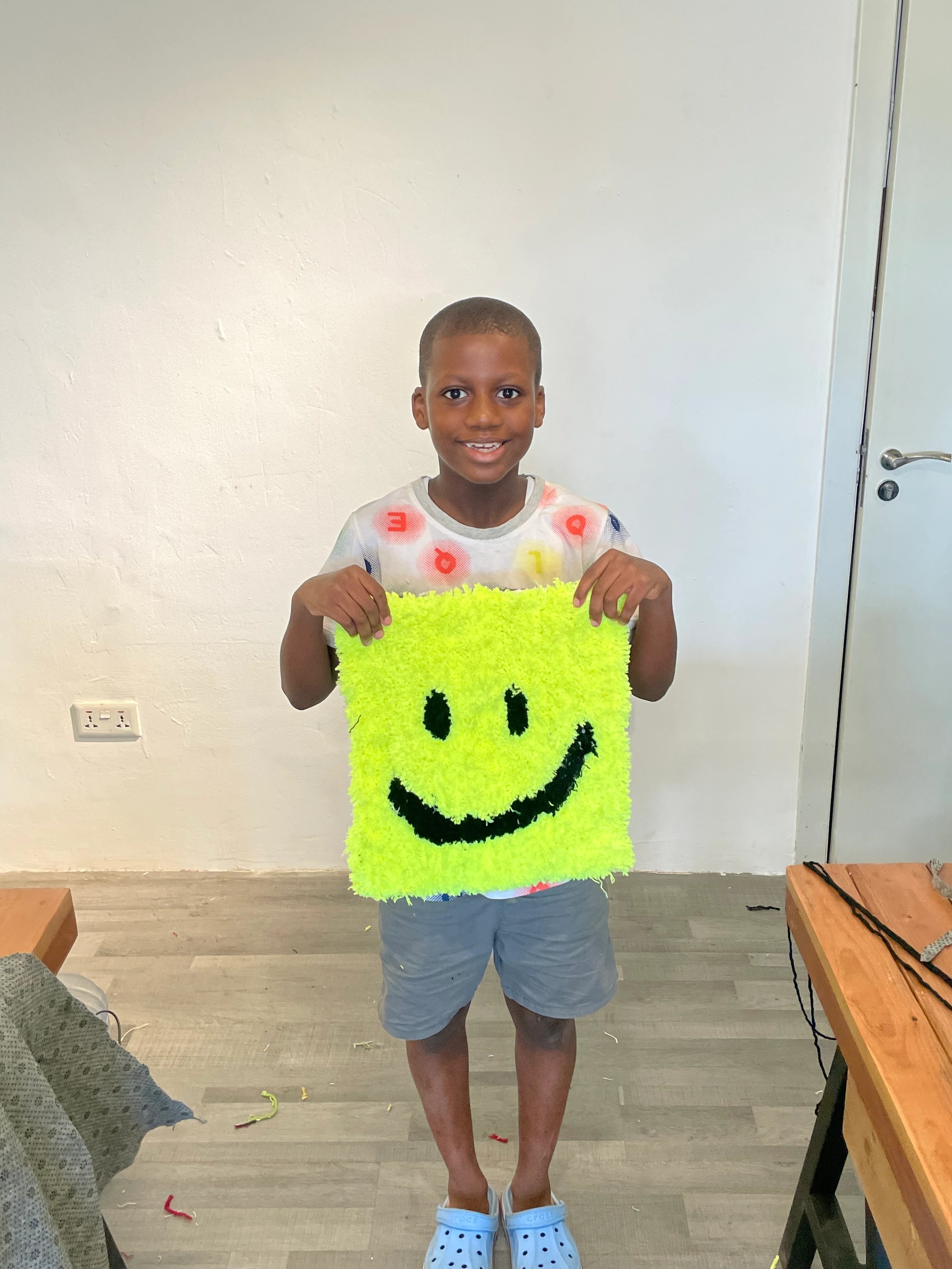 Tufting Workshop with Yarn and Frame in Accra, East Legon -Accra - Image 15