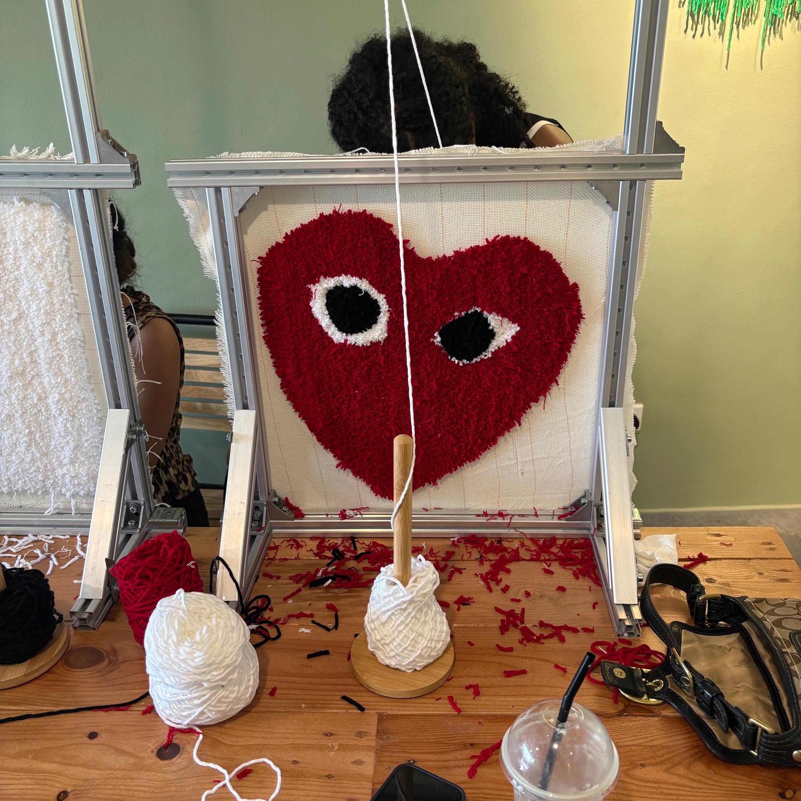 Tufting Workshop with Yarn and Frame in Accra, East Legon -Accra - Image 10