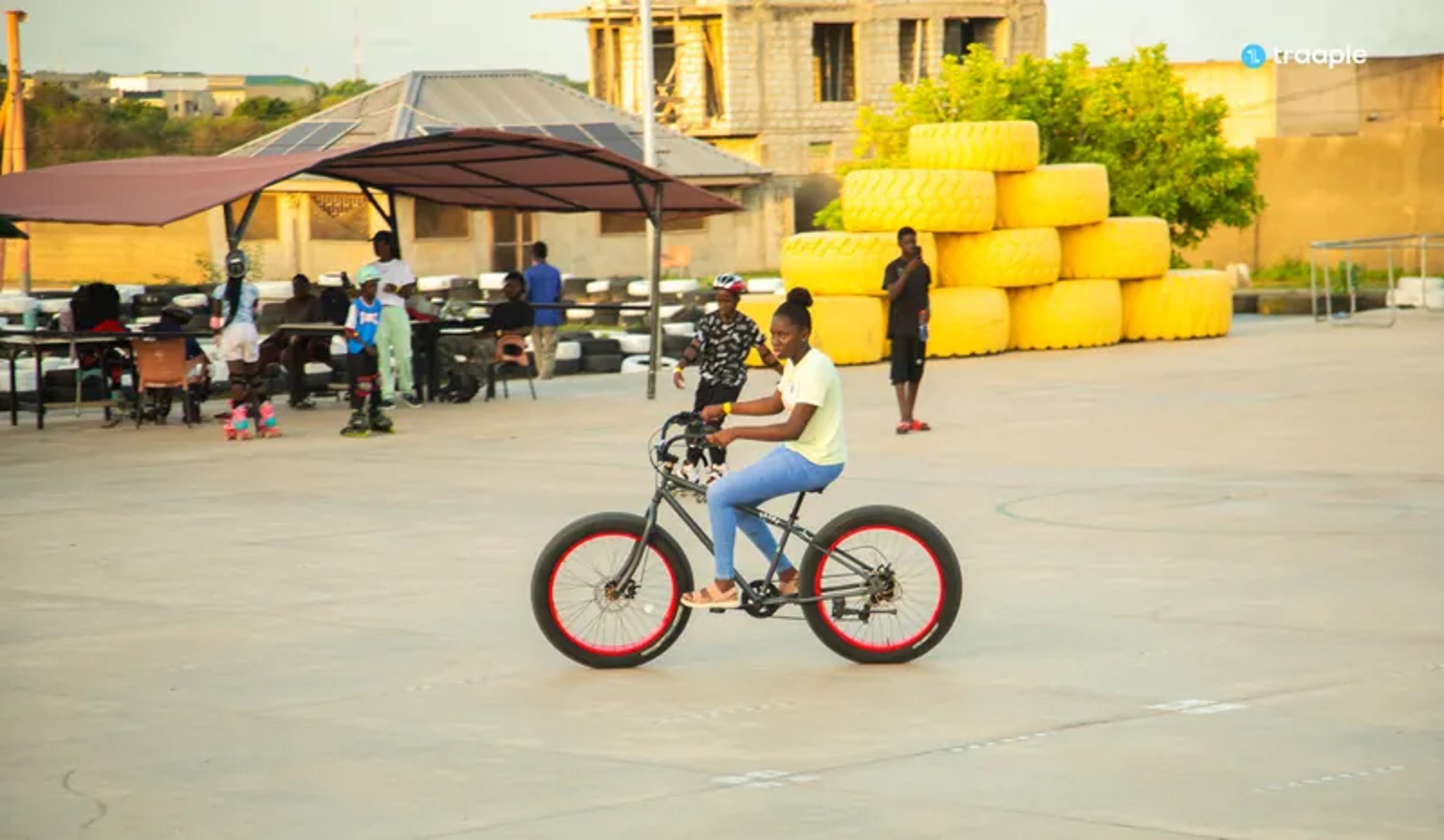 Leisure cycling at Deon Recreational Center - Image 1