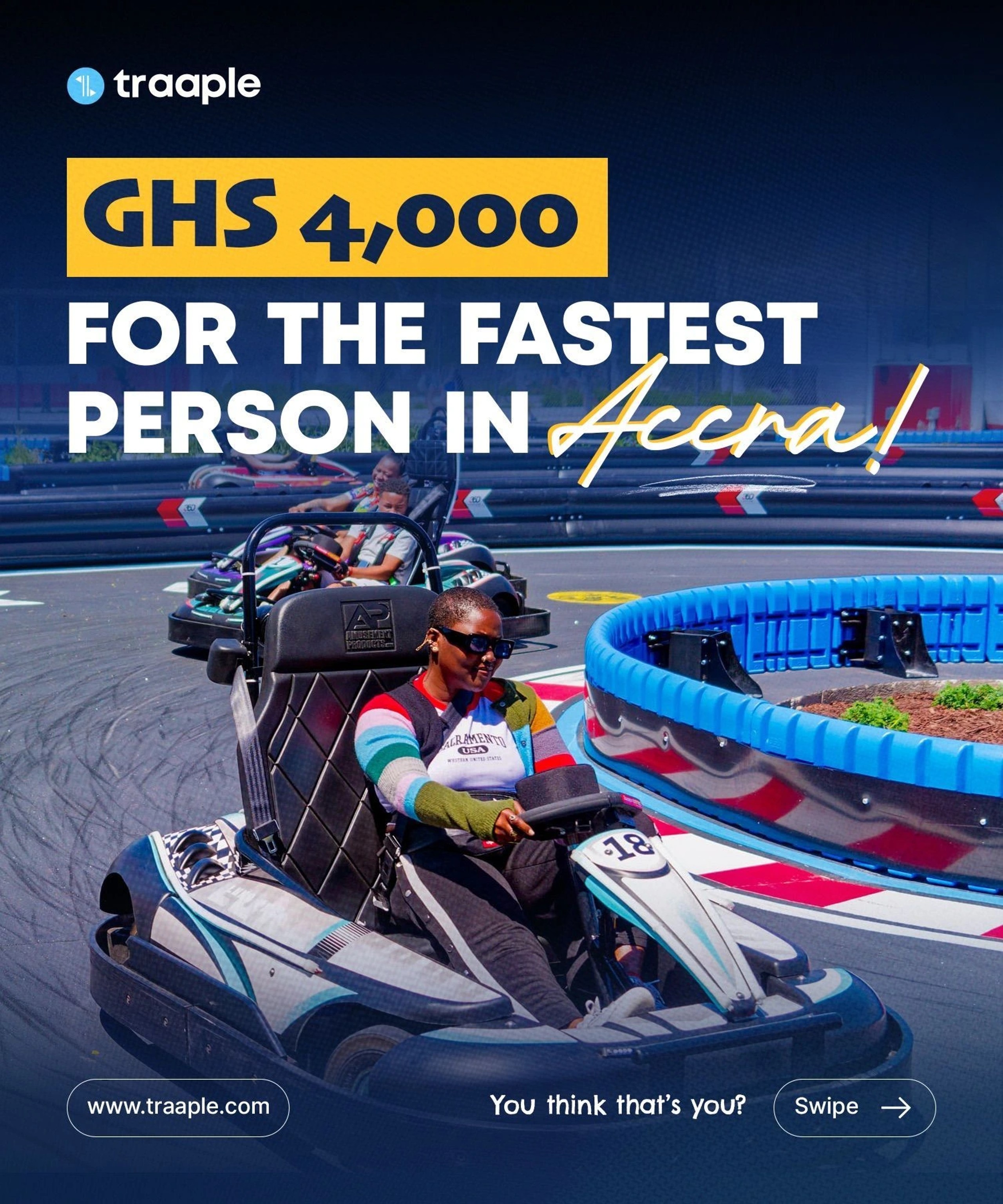 6-Lap Go-Kart Fastest in Accra: The Deon Challenge - Image 1