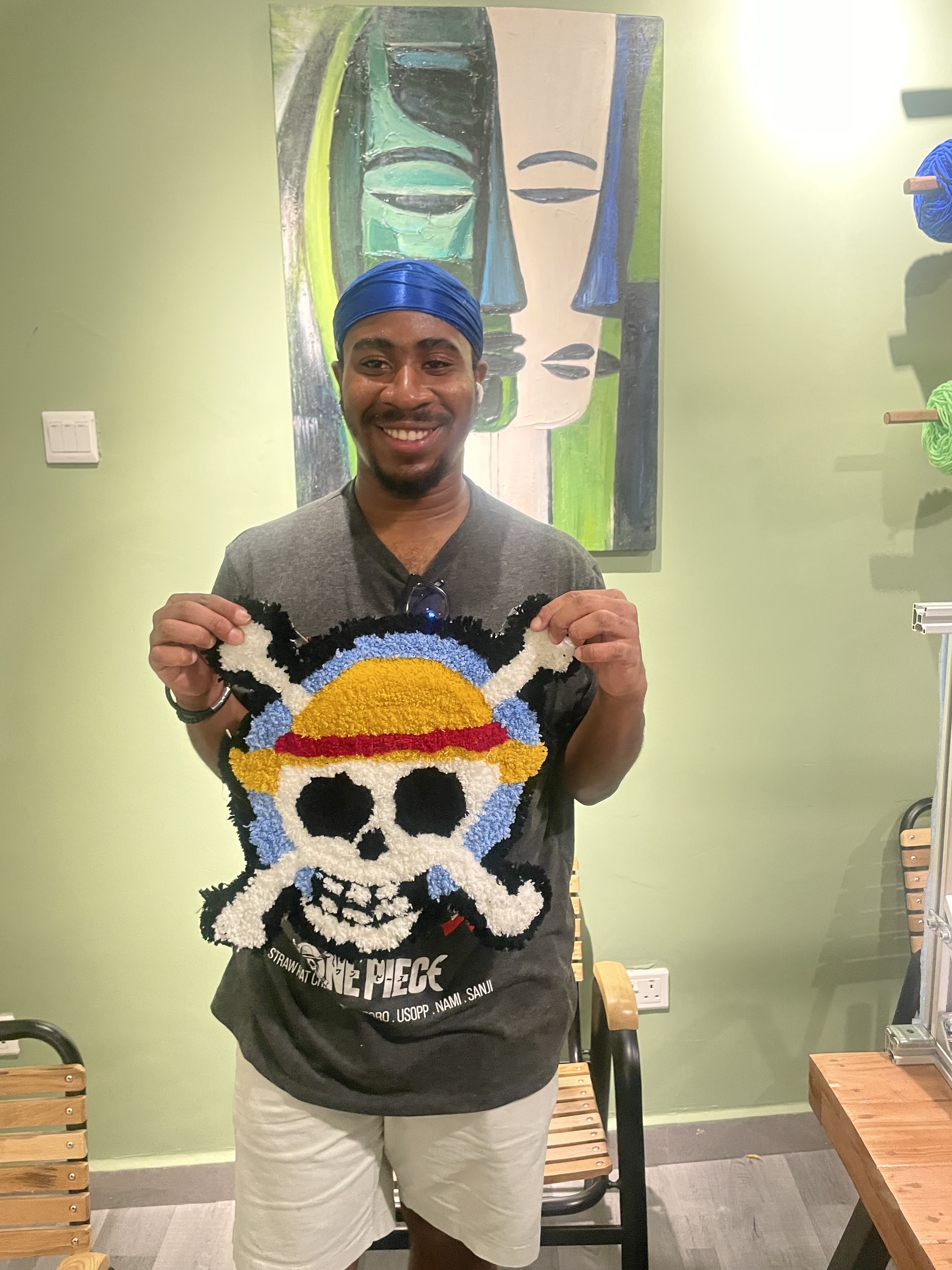 Tufting Workshop with Yarn and Frame in Accra, East Legon -Accra - Image 7